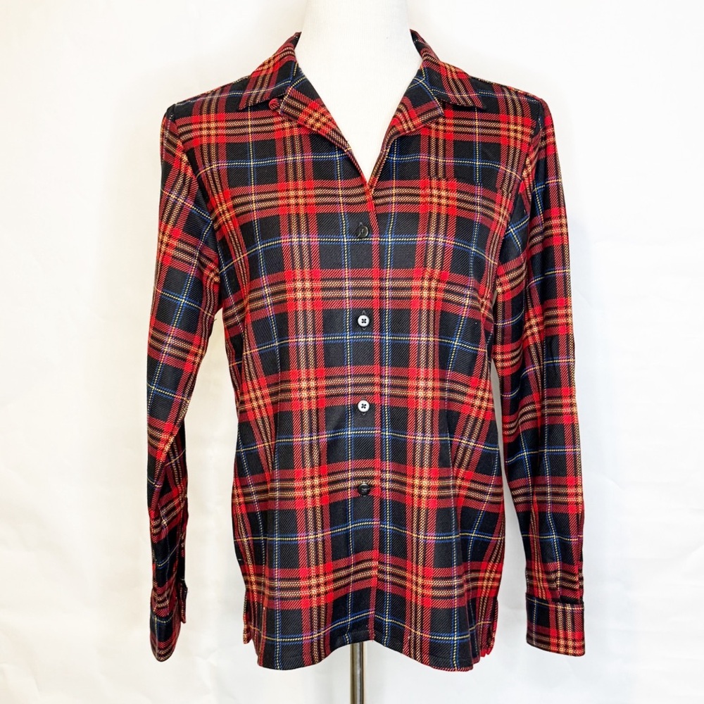 Vintage Women's Pendleton Virgin Wool Plaid Shirt (S)